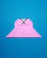ハート02の手紙の折り方15