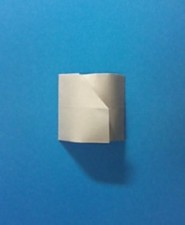 シンプル01の手紙の折り方7-2